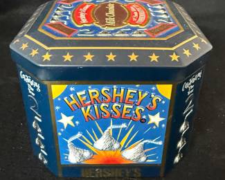 Hershey's Kisses Tin