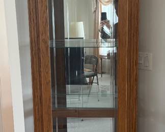 Lighted Curio Cabinet