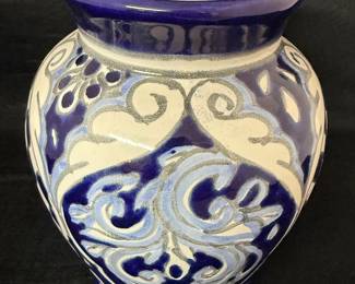Blue and White Vase