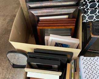 Frames! All shapes and sizes. 