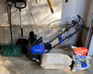 Snow blower and accessories