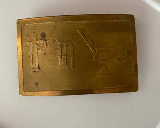 Vintage belt buckles