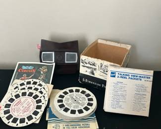 Vintage 3D Viewmaster W18 Stereo Reels And 3 Non Stereo