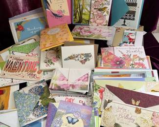 Massive Greeting Card Mystery Lot