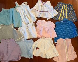 Toddler Sized Vintage Dresses Mystery Lot