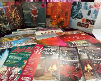 Massive Christmas LP Mystery Lot