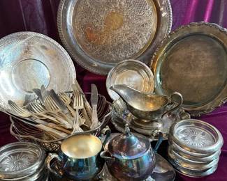 Generous Silverplate Mystery Lot