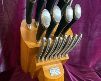 Chicago Cutlery Fusion Forged 18 Piece Block Set Discontinued