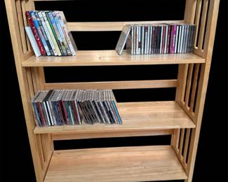 Utility Shelf 30x12x38 W Wide Variety Of CDs And DVDs