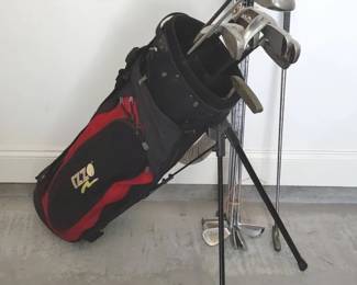 Golf Clubs and Bag Set