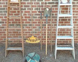 Outdoor Tool and Ladder Bundle