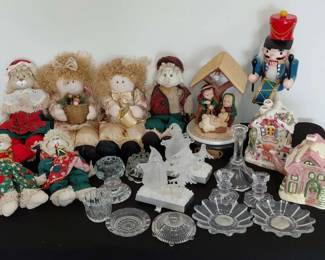 Christmas Decor and Doll Bundle