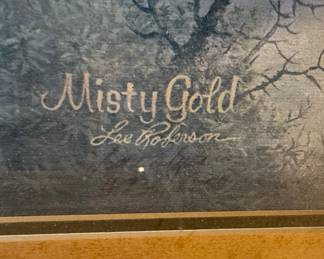 Lee Roberson "Misty Gold" Print