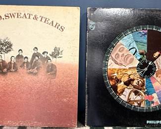 Blood, Sweat & Tears and Frankie Valli "Timeless" Vinyl Records