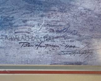 Ben Hampton "Appalachian Trail" Series VIII Plate Art