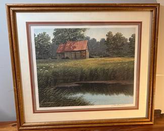 Jim Harrison "Barn in Summer" Limited Edition Print