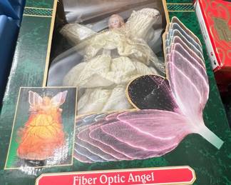 World Bazaars, Inc. Fiber Optic Angel Tree Top / Table Top Decor