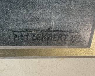 Piet Bekaert "Garden Terrace" Print