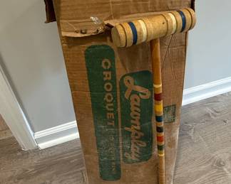 Law Play Croquet Set by South Bend Toy Company