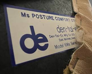 Den-Tol-Ez Ms Posture Comfort Stool