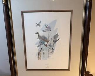 Douglas Van Howd "Mallards" Lithograph