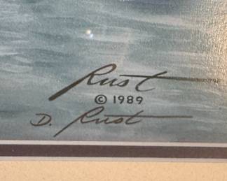 D. Rust "Winter Stream" Limited Edition Print