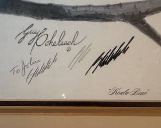 Guy Coheleach "Koala Bear" Print