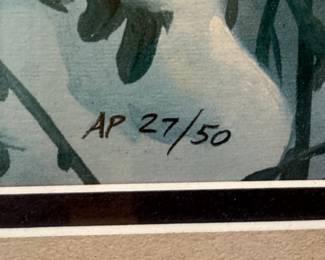 D. Rust "Winter Stream" Limited Edition Print