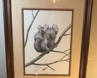 Guy Coheleach "Koala Bear" Print