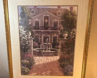 N. Mirkovich Estate Scene Print