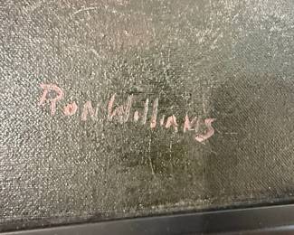 Ron Williams Tropical Landscape Painting