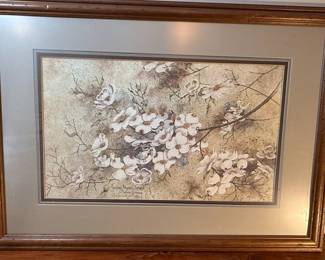 Dolores Robertson "Spring Hopes Eternal" Dogwood Blossom Print
