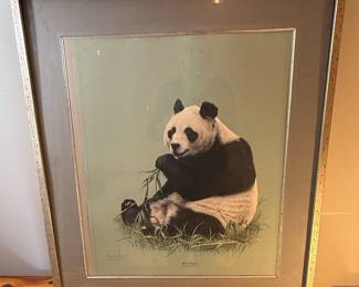Charles Frace "Giant Panda" Limited Edition Lithograph