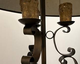 Frederick Cooper Style Parrot Motif Floor Lamp