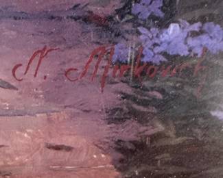 N. Mirkovich Estate Scene Print