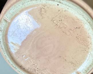 Large Pink Haeger Ceramic Planter Pot