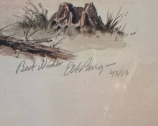 E. H. Burgun "The Old Well" Print