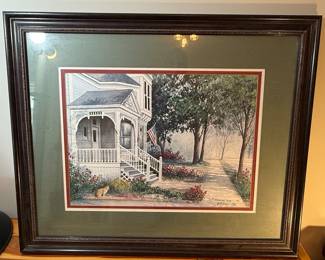 Burton Dye "Burton Rye" 1991 Limited Edition Print