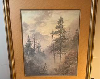 Lee Roberson "Misty Gold" Print