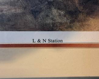 Ron Williams "L&N Station" Limited Edition Print