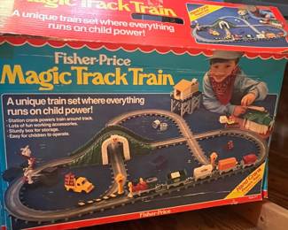Fisher-Price Magic Track Train Set