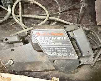Black & Decker 3" x 24" Belt Sander and Planer