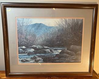 Robert A. Tino "Mountain Stream" Limited Edition Print