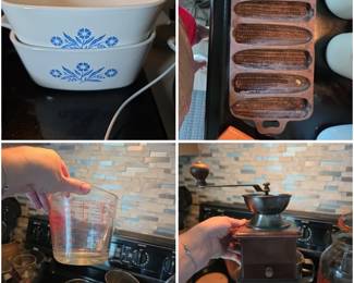 Vintage kitchen items