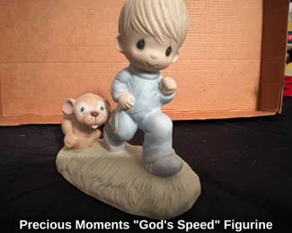 Precious Moments Gods Speed Figurine