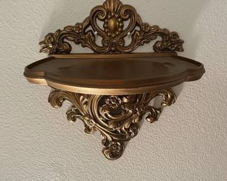 A Cameo Creation Ornate Wall Shelf