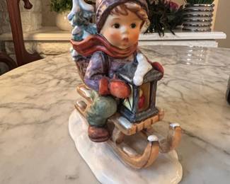 Goebel Hummel Ride Into Christmas Figurine