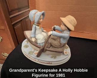 Grandparents Keepsake A Holly Hobbie Figurine for