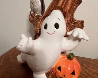 Heartline Ceramic Halloween Figurine