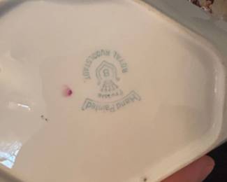 Royal Rudolstadt Hand Painted Porcelain Bowl second image